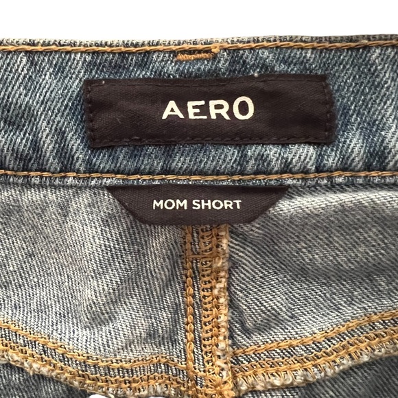 Aero Mom Shorts | Button Fly Shorts | 100% Cotton | Size 00 - Picture 6 of 7
